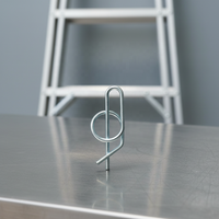 Clips à ressort pour échelle en acier inoxydable - Essentiels pour une fixation sécurisée