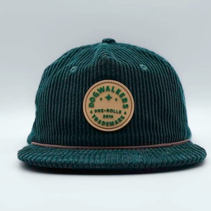 Casquette de camionneur personnalisée avec étiquettes tissées, patch brodé 3D, casquette snapback et casquettes de baseball - Product Image 1