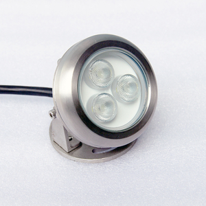 Paisaje al aire libre Ip68 impermeable de acero inoxidable Rgb 12V 24 voltios blanco cálido fuente de <span class=keywords><strong>piscina</strong></span> LED focos subacuáticos - Product Image 1