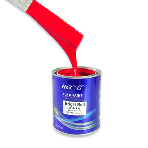 <span class=keywords><strong>Peinture</strong></span> automobile liquide pour <span class=keywords><strong>carrosserie</strong></span> SHHCC, acrylique 2K, <span class=keywords><strong>rouge</strong></span> vif, directement de l'usine - Product Image 4