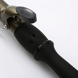 Fer à boucler professionnel Source-factory, double usage humide et sec, 10 réglages de température, revêtement en titane, pour boucles négatives - Product Image 4