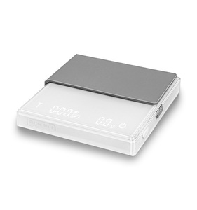 Mới Tùy Chỉnh Màu Đen Trắng Màu USB Cân Bằng Nhà Bếp Mini Siêu Mỏng Cà Phê Quy Mô Kỹ Thuật Số Với Bộ Đếm Thời Gian - Product Image 5