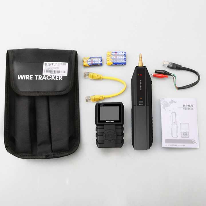 Multi Functional Line Finder, Digital signal Line Finder, Interference POE Live On/off Tool, Network Cable Inspection Tester