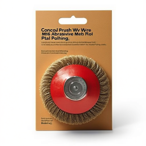 แปรงทรงกรวยลวดเหล็กหยัก M14 สำหรับขัดโลหะ - Product Image 2