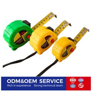 Cinta Métrica Resistente de 3M 5M 7.5M con Hoja de Acero para Construcción, Carpintería y Bricolaje, con Botón de Bloqueo y Gancho para Colgar - Product Image 1