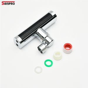 SANIPRO 4 Function 360 Degree Rotation Universal <strong>Water</strong> Tap Extender Anti Splash Kitchen Sink <strong>Faucet</strong> Nozzle Extension <strong>Spout</strong> - Product Image 1