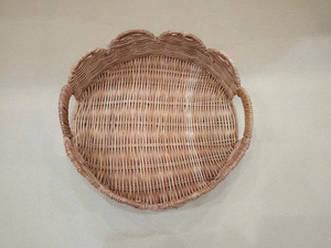 Round Rattan Candy Tray for <b>Kitchen</b> Tools Party Decoration and Hotels <b>Utensil</b> Arrangement Basket - Product Image 4