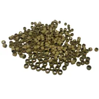 Vente en Gros 1000 Pièces 4,0 mm Anneaux Nano en Cuivre Sans Doublure Silicone Perles de Liaison Nano en Cuivre pour Extensions de Cheveux à Pointe