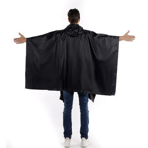 Poncho imperméable transfrontalier noir, vert militaire, bleu marine en polyester PVC pour cyclisme, moto et véhicule électrique en extérieur - Product Image 4