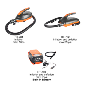 Gonfleur de pneus électrique numérique 16psi <span class=keywords><strong>Pompe</strong></span> de gonflage DC <span class=keywords><strong>pour</strong></span> paddleboard et bateau pneumatique Modèle 2022 - Product Image 3