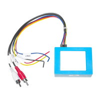 Kit de convertisseur de décodeur d'amplificateur à fibre optique avec entrée audio AUX compatible avec Mercedes Benz S/CL E SL C/CLK ML