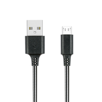 OEM 1M 2A PVC cable USB tipo C Micro fecha de carga cable eléctrico cable para teléfono móvil