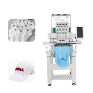 Cuffia <span class=keywords><strong>digitale</strong></span> computerizzata macchina da cucire piatta 1 testa macchina da ricamo automatica 6 ago - Product Image 5