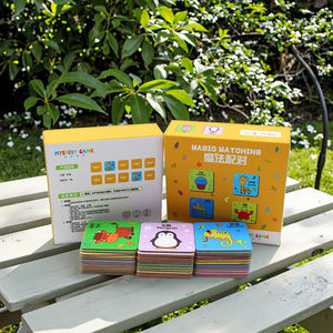 カスタム印刷紙製フラッシュカード 認知記憶教育プレイカードゲーム - Product Image 4