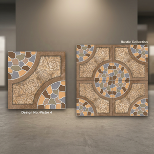 Carreaux de sol 16x16 pour parking numérique, carreaux de céramique en porcelaine 40x40cm, carreaux de sol design 400x400mm, prix de gros en provenance d'Inde - Product Image 3