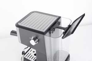 Máquina de café espresso profesional de acero inoxidable de 15 bares para uso doméstico con sistema de agua caliente y función programable Crm3605 - Product Image 4