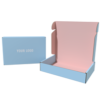 Boîte d'avion pliable personnalisée avec logo, imprimée, écologique, petite, en carton ondulé