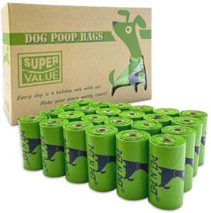 ถุงเก็บมูลสุนัขย่อยสลายได้เอง พิมพ์โลโก้ได้ คุณภาพสูง เป็นมิตรกับสิ่งแวดล้อม ขายดี - Product Image 1