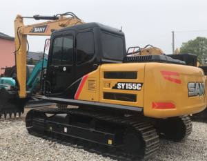 Excavadora Sany155 Usada, Apta para Trituración, Excavadoras Manuales Usadas - Product Image 3