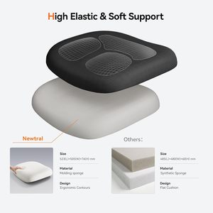 Chaise de bureau gaming ergonomique à dossier haut avec fonction de suivi automatique et réglage pivotant - Product Image 4