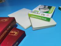 Film de plastification holographique à froid PET, pièces, Film de poche à plastification antistatiques, A3 EVA, 80 micro