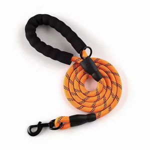 Correa Táctica de Nailon para Mascotas, Collar Resistente para Perros, Cinturón de Viaje para Exteriores con Asa de EVA, Suministros para Mascotas para Entrenamiento, Correr y Caminar de Cachorros - Product Image 4