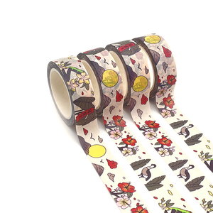 Đa dạng thiết kế tùy chỉnh in logo Thiết kế cá nhân của tự dính Nhật Bản Washi Băng - Product Image 3