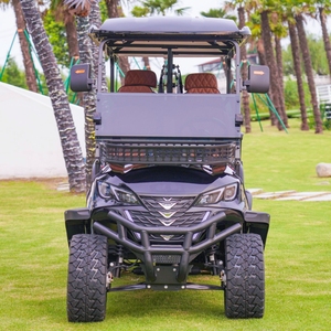 Pin Lithium Ion Động Cơ Xoay Chiều 7.5KW Năng Lượng Mới 6 Chỗ 2023 Xe Golf Điện Nâng Lên 30 Dặm/Giờ - Product Image 5