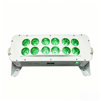 Projecteur LED DJ Cube Par sans fil sur batterie DMX pour scène, 12x18W RGBWA UV, avec télécommande IR et application