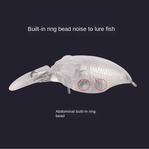 Nhà Máy Bán Buôn Luya Griffin Nổi Nước Mồi 5.7Cm/5G ABS Cứng Mồi Với Trong Suốt Trống Cho Cá Chép Mục Tiêu Loài - Product Image 4