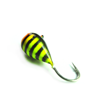 Fournitures d'usine depuis 20 ans, assortiment de leurres de pêche sur glace en tungstène, accessoires de pêche en tungstène pour la pêche sur glace