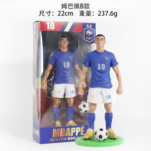 Figura Decorativa <span class=keywords><strong>de</strong></span> 22CM <span class=keywords><strong>de</strong></span> las Estrellas del Fútbol Mundial: Mbappe, Cristiano Ronaldo, <span class=keywords><strong>Messi</strong></span>, Haaland, Yamal, Neymar - Product Image 3