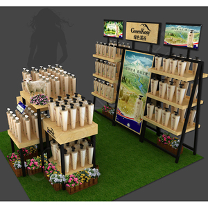Folding Market Stall Cardboard <strong>CD</strong>/Facial Sheet Display <strong>Stands</strong> - Product Image 5