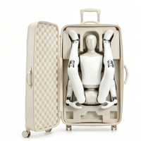 Valise à roulettes multifonctionnelle en EVA, conteneur de rangement intelligent pour robot, étui de transport rigide pour robot