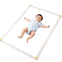Protège-matelas jetable en pâte fluff 5 plis imprimé, doux au toucher, imperméable, pour soins au lit