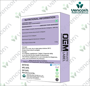 Tableta de soporte para uñas y articulaciones de la piel del cabello con vitaminas de biotina de colágeno y extractos de hierbas para la belleza y la salud de la movilidad - Product Image 2