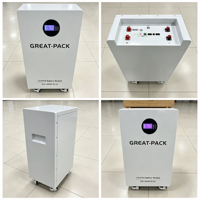 Sistem Penyimpanan Energi Baterai 16kwh 51.2v 314ah Lifepo4 Lithium Ion Battery Pack Tipe Lantai untuk Rumah, Sistem Penyimpanan Energi Surya