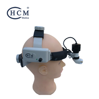 HCM 6693-Examen de l'équipement médical utilisé dentaire avec phare à LED avec boîtier de batterie sur la ceinture