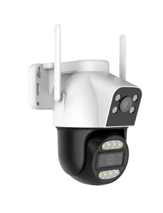 ICsee Çift Lensli Dış Mekan CCTV AI Alarm Kamerası Kablosuz Otomatik Hareket Takibi Wifi PTZ IP Kamera CamHipro - Product Image 2