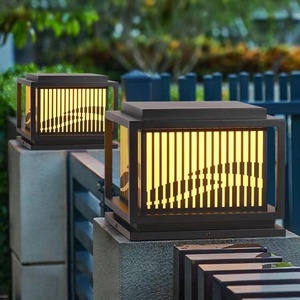 Moderne et Minimaliste 10W LED Colonne Phares Étanche Extérieur Villa Clôture Lumières IP65 Pilier Lumières - Product Image 4