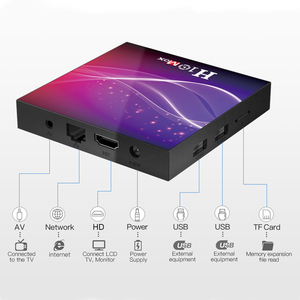 H10 Max <span class=keywords><strong>TV</strong></span> Box 10.0 Android 4GB RAM 64GB ROM Allwinner H616 Quad Core 2.4G WIFI 6K lettore multimediale HDR Set Top Box - Product Image 3