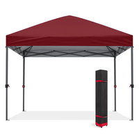 Tente de camping instantanée à verrouillage central breveté, installation en une seule pression, pour une personne, tente instantanée pop-up, usage commercial professionnel, ultra compacte