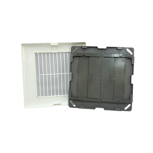 Rejilla de Ventilación Ajustable ABS, Aire Fresco Interior, Campana de Extracción Montada en Pared con Amortiguador - Product Image 4