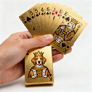 Vente flash : <span class=keywords><strong>jeu</strong></span> de cartes à jouer <span class=keywords><strong>en</strong></span> <span class=keywords><strong>or</strong></span> 24 carats, cartes à jouer <span class=keywords><strong>en</strong></span> feuille d'<span class=keywords><strong>or</strong></span> 999,9, cartes à jouer <span class=keywords><strong>en</strong></span> plastique pour les soirées, divertissement, <span class=keywords><strong>questions</strong></span> de conversation - Product Image 1