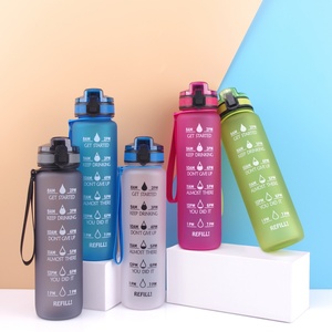 Oneway Bottles fabrica al por mayor botellas deportivas de plástico para sublimación con logotipo personalizado, botellas de plástico para agua potable para gimnasio y deporte. - Product Image 3