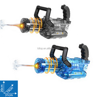 Pistolet à eau électrique de grande puissance avec rotation et éclairage, jouet d'été pour adultes, en plastique, unisexe, CN;GUA LF0223205