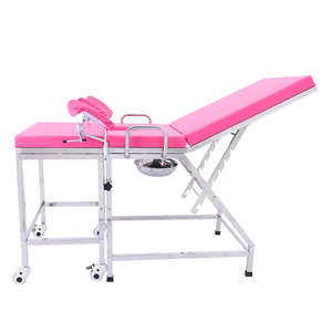 Silla de Examen Médico Metálica Liaison Mn-OR009 con Fuente de Alimentación Manual, Cama de Examen Quirúrgico para Obstetricia y Ginecología, Certificación CE Clase I - Product Image 1