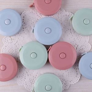 Règles à bouton-poussoir flexibles double face, ruban à mesurer en plastique, ruban à mesurer pour couture et tailleur - Product Image 2