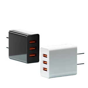 Chất lượng cao 120W USB tường sạc đứng với 3 cổng USB thông minh nhanh Power <span class=keywords><strong>Adapter</strong></span> điện thoại máy tính xách tay EU chúng tôi ổ cắm 6A sản lượng hiện tại - Product Image 1