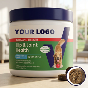 Suplemento Avanzado para Cadera y Articulaciones para Perros con Glucosamina, Ácido Hialurónico, Mejillón de Labio Verde, Omega 3, Suplementos para Mascotas - Product Image 2